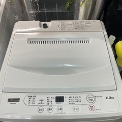 配送可【ヤマダ】6K洗濯機★2023年製　分解クリーニング済み/6ヶ月保証付き【管理番号12811】九の画像