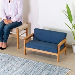 キッズソファ CARBO 子供 肘付き ソファ キッズチェア 子供用 子供部屋 2人掛け ミニサイズ 北欧 ミニソファ  カルボ MINI SOFAの画像