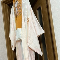 ピンクの長襦袢の画像