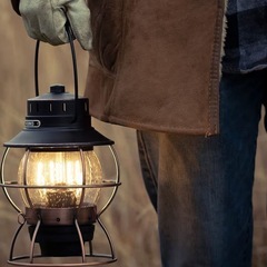 Barebones Living ベアボーンズリビングアウトドア ランプレイルロード ランタンの画像