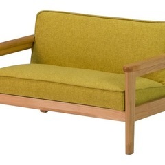 キッズソファ CARBO 子供 肘付き ソファ キッズチェア 子供用 子供部屋 2人掛け ミニサイズ 北欧 ミニソファ  シンプル カルボ MINI SOFAの画像