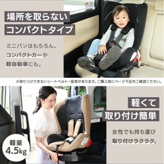 【11月中のお取引で300円引き！】チャイルドシートの画像