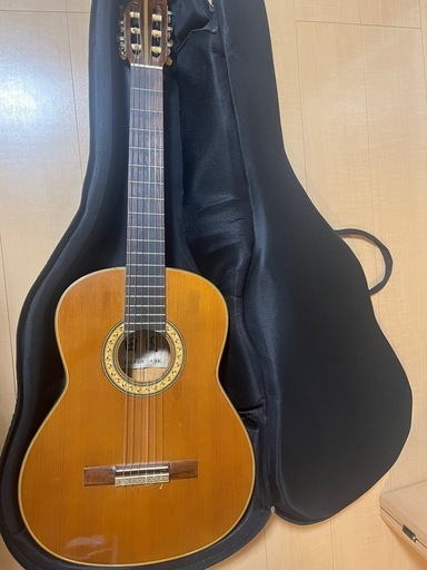 高峰楽器製作所　クラシックギター　田園　百拾號（ソフトケース付）