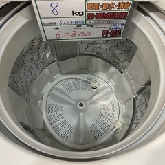配送可【パナソニック】8K洗濯機★2024年製　分解クリーニング済み/6ヶ月保証付き【管理番号12811】九の画像