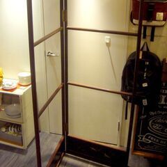 【昭和レトロ】衣桁（いこう）　衣紋掛け（えもんかけ）　ハンガーの画像