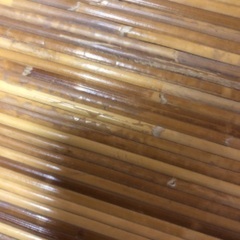 ラタン 籐 大判 カーペット マットの画像