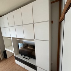 大型壁面収納の画像