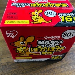 新品未開封品！カイロ　ぽかぽか家族30個入りの画像