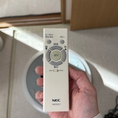 NEC LEDシーリングライト 〜12畳 調光タイプ 昼光色 HLDZD1251 の画像