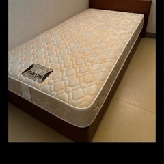 【使用感なし】マルニ木工製　シングルベッド