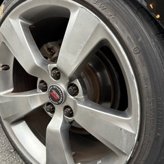 スバル 18 インチホイール  STI  純正ホイールの画像