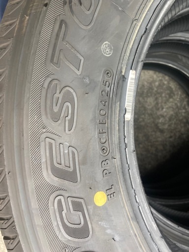 ブリヂストンタイヤデューラー新車外しタイヤ