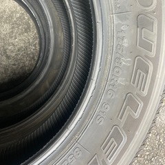 ブリヂストンタイヤデューラー新車外しタイヤの画像