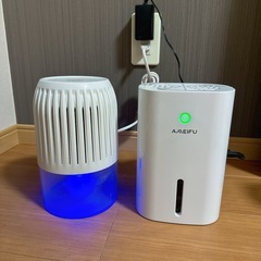 【お取引中】お譲りします❤️除湿機2台❤️11/29朝11時まで❤️時間明記お願いしますの画像