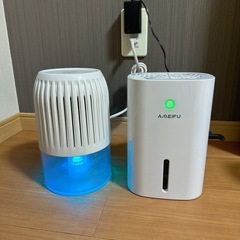 【お取引中】お譲りします❤️除湿機2台❤️11/29朝11時まで❤️時間明記お願いしますの画像