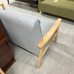 2人掛けソファーグレー【トレファク堺福田店】の画像