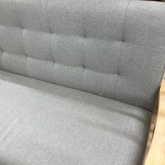 2人掛けソファーグレー【トレファク堺福田店】の画像