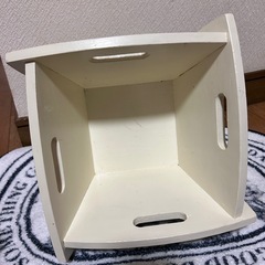木製収納ボックスの画像