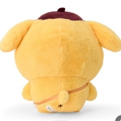 ちいかわ×サンリオキャラクターズ うさぎ×ポムポムプリン ぬいぐるみの画像