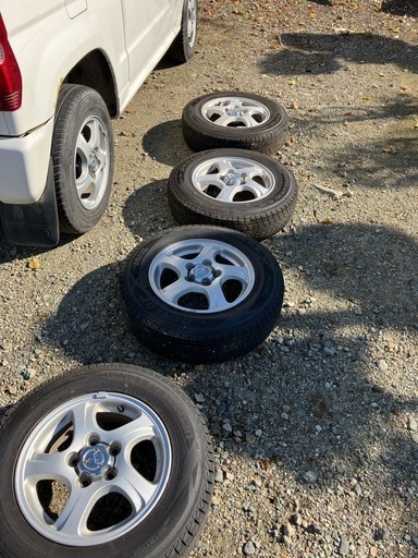 パジェロミニ スタッドレス (こぞう) 西那須野のタイヤ、ホイールの