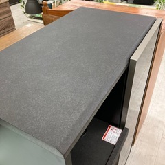 サンモアレンジ台1枚扉引き出し付きブラック美品【トレファク堺福田店】の画像