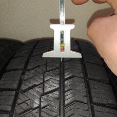 軽自動車タイヤアルミホイール付き 155/65R13x4本 ブリザックＶＲＸ２の画像