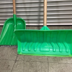 雪かき スコップ スノースコップ 2つセットの画像
