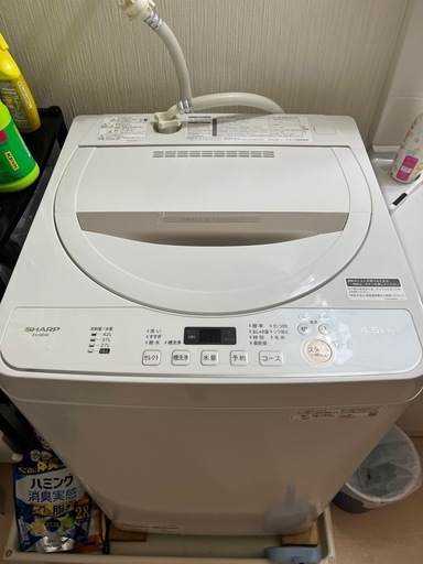 美品 SHARP 洗濯機　風乾燥