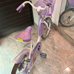 ♪お買い得♪美品ラプンツェル自転車16インチの画像