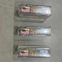 シュリンク付きポケモンカードMEGA ハイクラスパック　ドリーム ex　3BOXの画像
