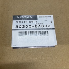 デイズ用 ガラスアッセンブリーフロントドアウインドウRHデイズ 80300-6A00D 日産純正部品 の画像