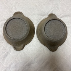 出雲窯　グラタン皿　焼物　陶器　郷土　食器　金継ぎの画像