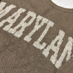 Java 前後2wayニット ブラウンの画像