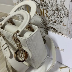 レディ ディオール マイ ABCディオール スモール バッグ (クリーム)の画像
