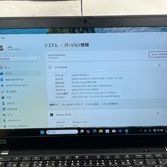 超美品〉0468 Thinkpad T14s 16GB/SSD256 第10世代 office2024 ノートパソコンの画像