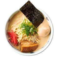 麺屋武蔵の豚骨風ラーメンと濃厚つけ麺の画像