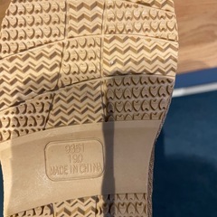 未使用品19センチムートンブーツの画像