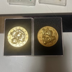 映画ドラえもんと乱太郎の記念メダルセットの画像