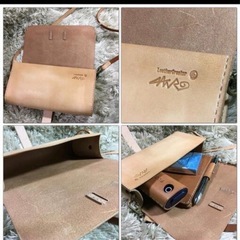 ショルダーバッグmini ヌメナチュラルの画像