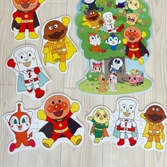【美品】アンパンマン木琴＆パズル3種セットの画像
