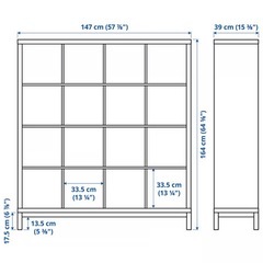 IKEA 本棚　シェルフの画像