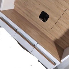 
週末限定価格！シギヤマ家具　テレビボード　テレビ台　リビングボード　壁掛けも出来るタイプ　150,000円の商品の画像