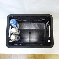 【引渡し12/7まで】車載向き 収納コンテナ 黒色（2個セット）の画像