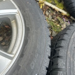 15インチ スタッドレスタイヤ付きホイールの画像