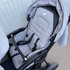 Joie 2人乗りベビーカー　グレーの画像