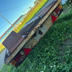 ジャンク　ダンプ式トレーラー　書類無し　敷地内かベースにでもの画像