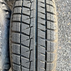 155/65R13, ブリヂストン,2018年,4本, アルミホイールセットの画像