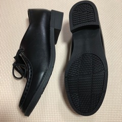 レディース紐付きローファーの画像