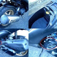 原付スクーター　Dio AF35 ZX(本物) 2サイクル 訳有り・軽整備済み・引き取り歓迎の画像