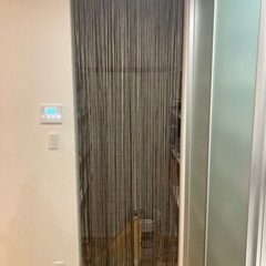 🉐ひものれん&マットのセットの画像